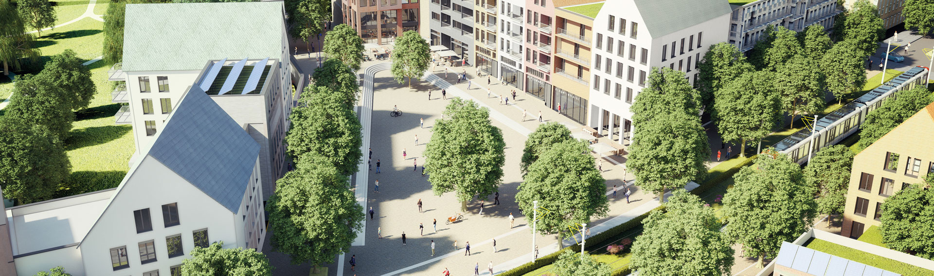 Meilenstein: Nahversorgungszentrum inklusive Wohnungsbau geplant