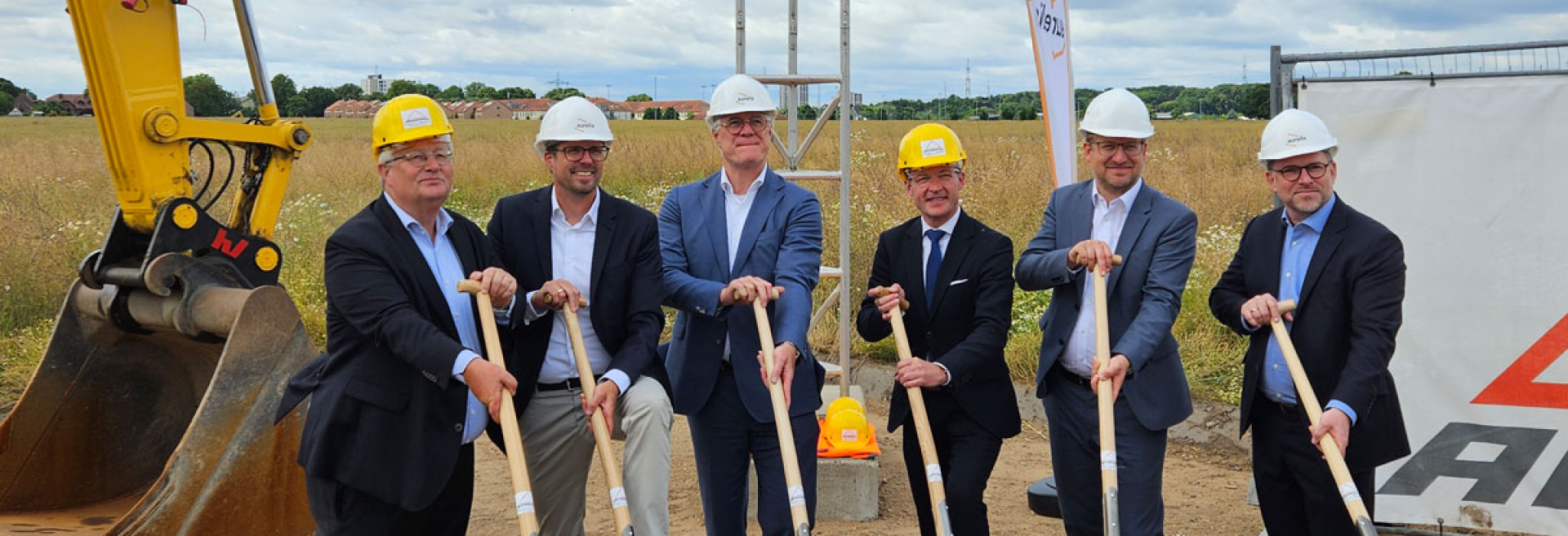 Spatenstich für wegweisendes Wohnquartier Rondorf Nord-West mit innovativem Energiekonzept