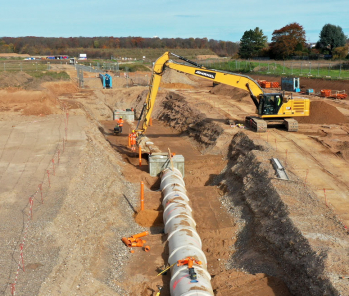 Erschließungsarbeiten laufen nach Plan