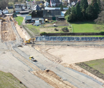 Erschließung im ersten Bauabschnitt bald beendet